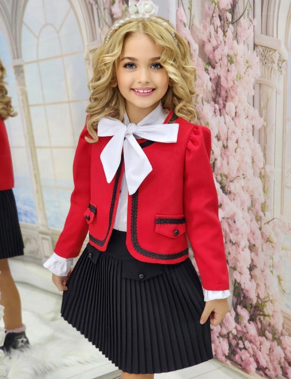 Blair Pleated Skirt Set