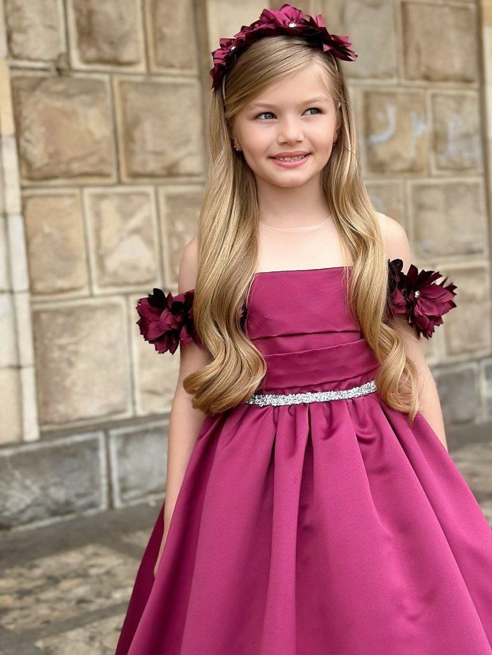 Carolina Princess Flower Dress Set