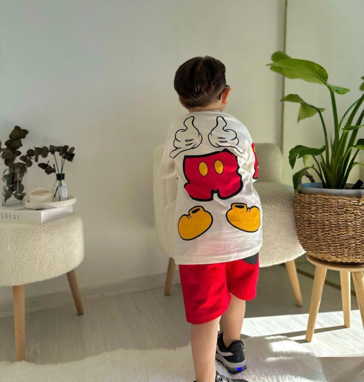 Mickey Boys Shorts Set